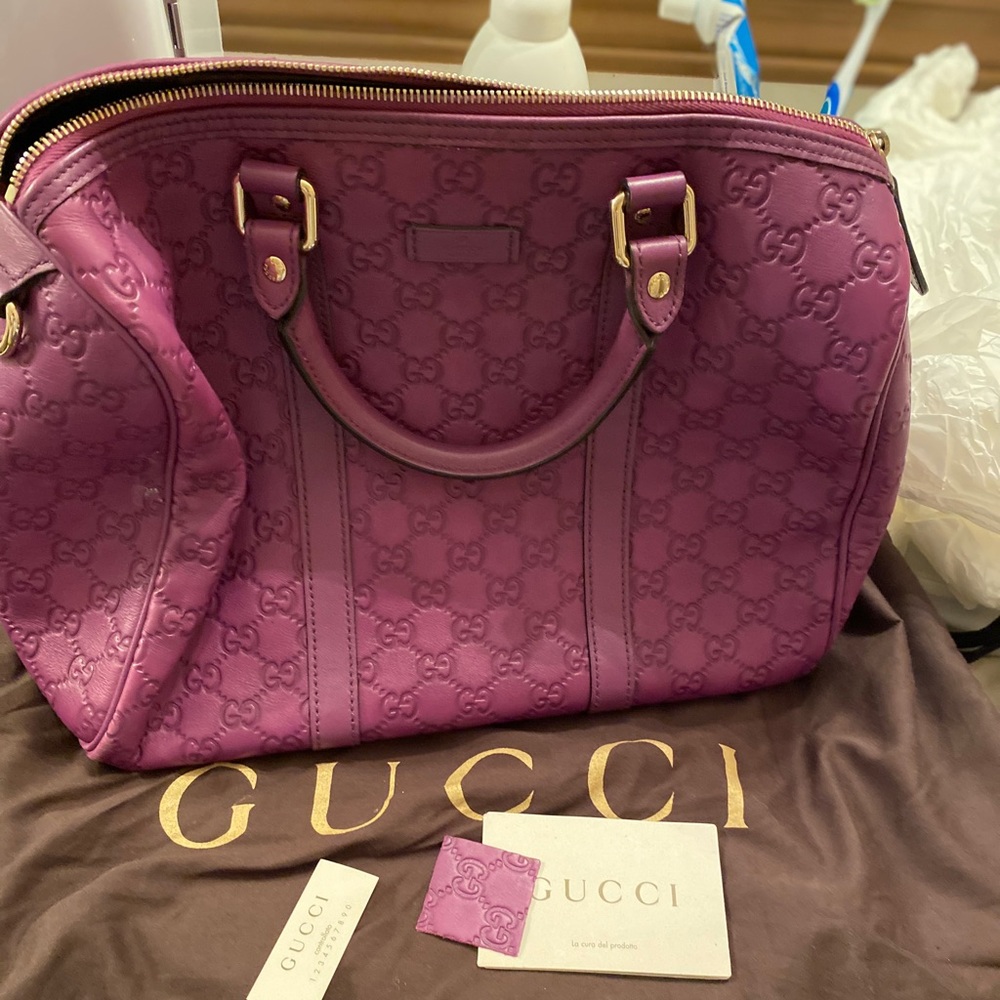 Guccisima boston bag